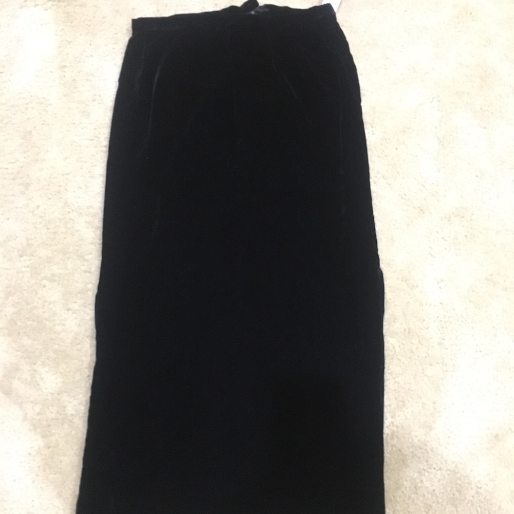 Talbot Velvet Skirt